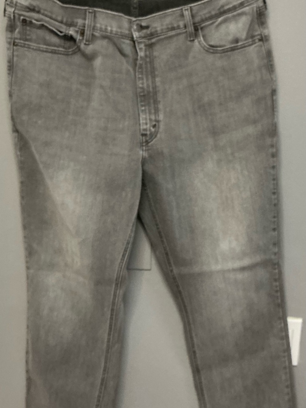 Levi's Men's Gray Straight Jeans